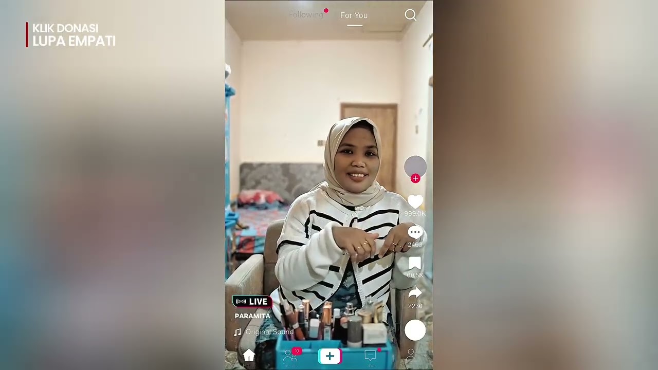 KLIK DONASI LUPA EMPATI #filmpendek 