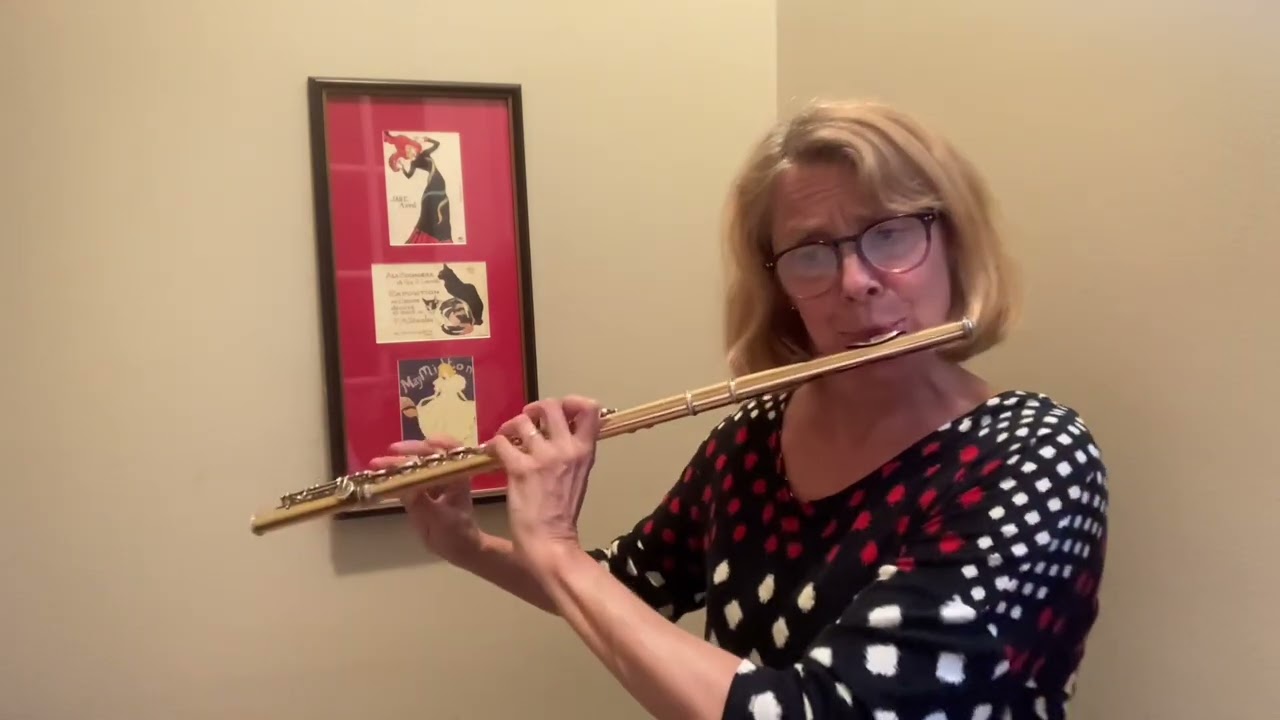Chromatic Polka for solo flute by Kohler
