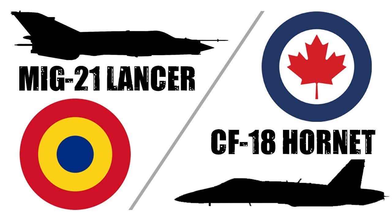 MiG-21 Lancer  vs CF-18 Hornet: air exercises in Romania