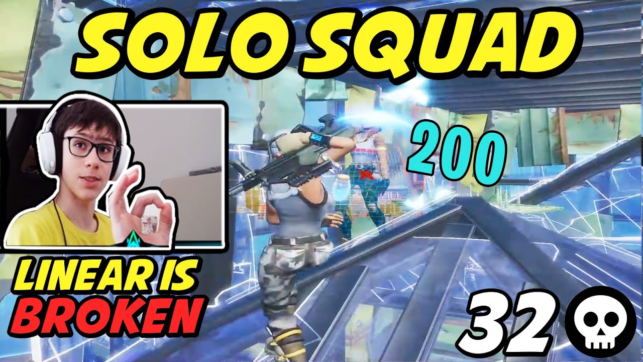 Letshe Shows Why He's The Best Controller Player & Why Linear is BROKEN in This Solo Squad Massacre