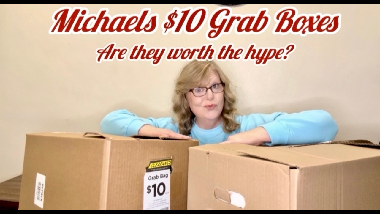 Michaels $10 Christmas Mystery Box Unboxing - Is it really worth it?
