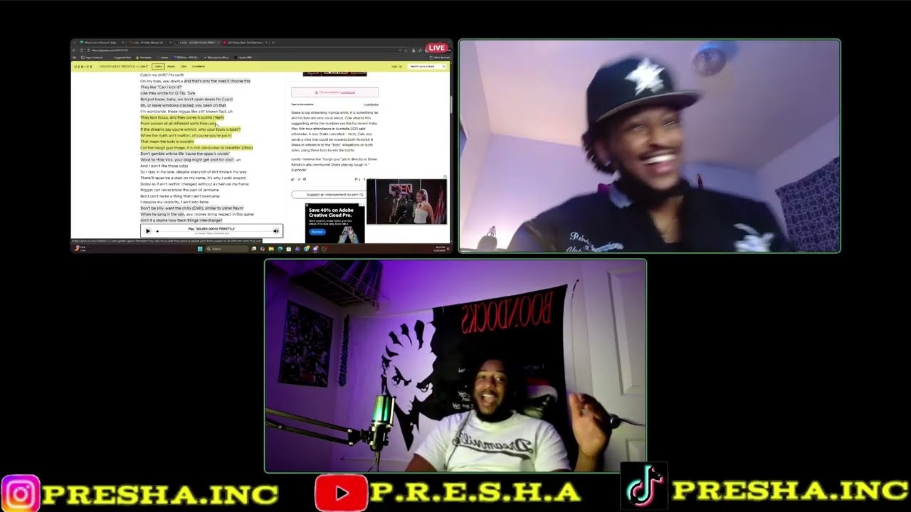 J.COLE - GOLDEN GOOSE FREESTYLE | PRESHA REVIEW