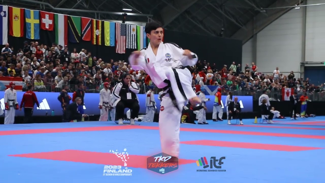 Silvia Farigu ITA vs Honey Ospina COL - Female 4th to 6th Degree Pattern Final