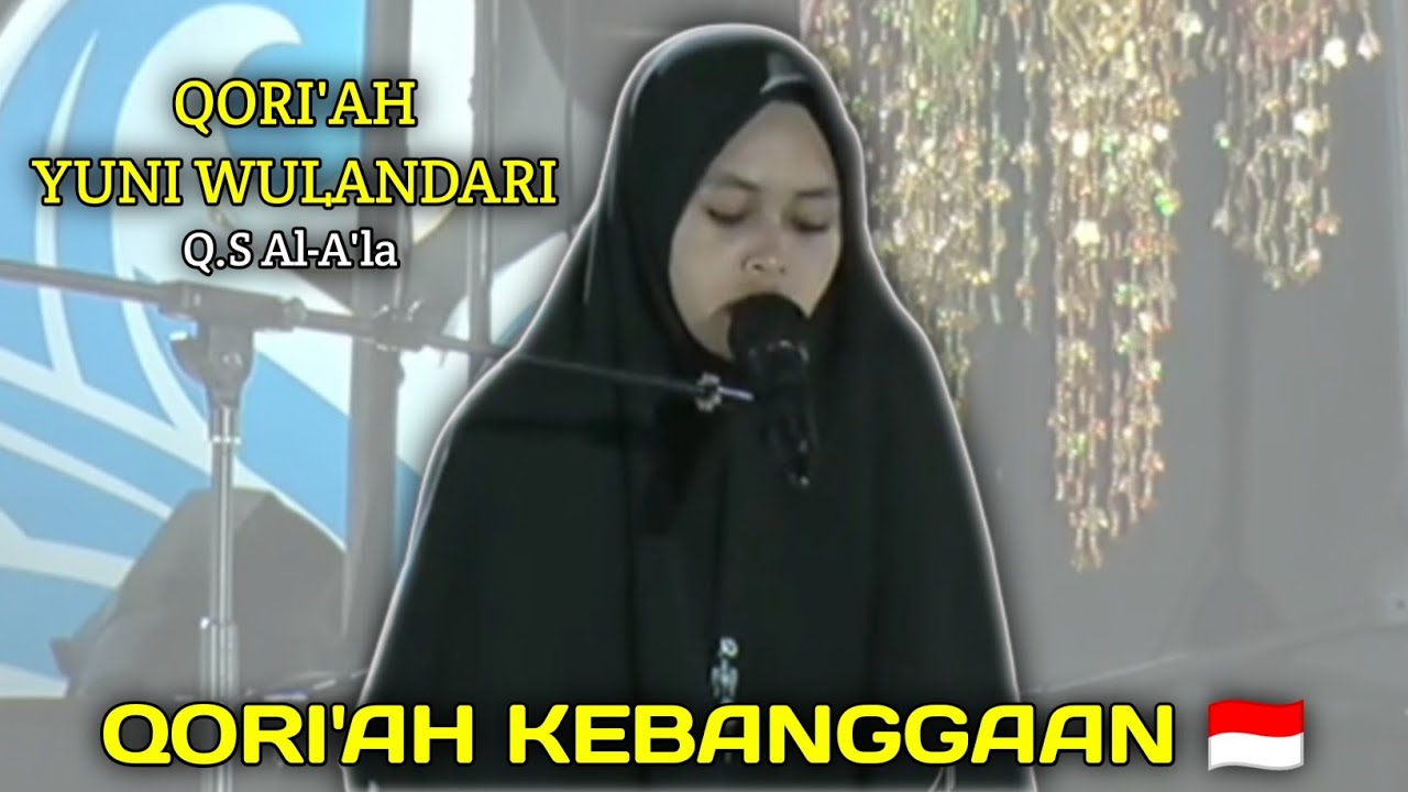 Qori'ah Cantik Suara Langka Surah Al-Alaq Menggetarkan Jiwa