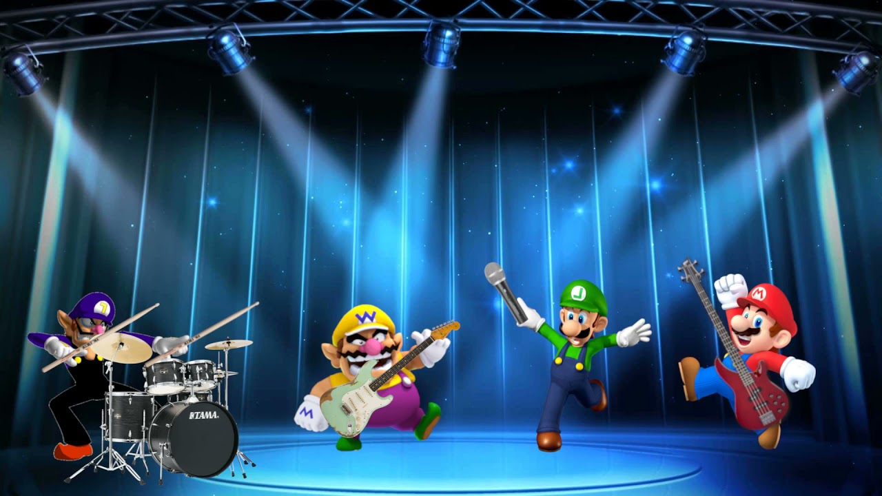 Wario dies by being shot after rickrolling an entire concert