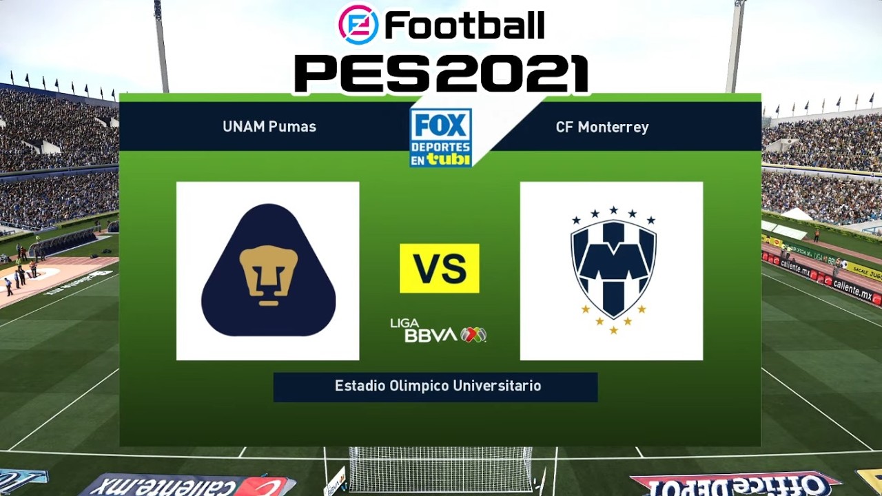 PUMAS VS MONTERREY | LIGA MX CLAUSURA 2026 | ESTADIO OLÍMPICO UNIVERSITARIO | FOX DEPORTES EN TUBI