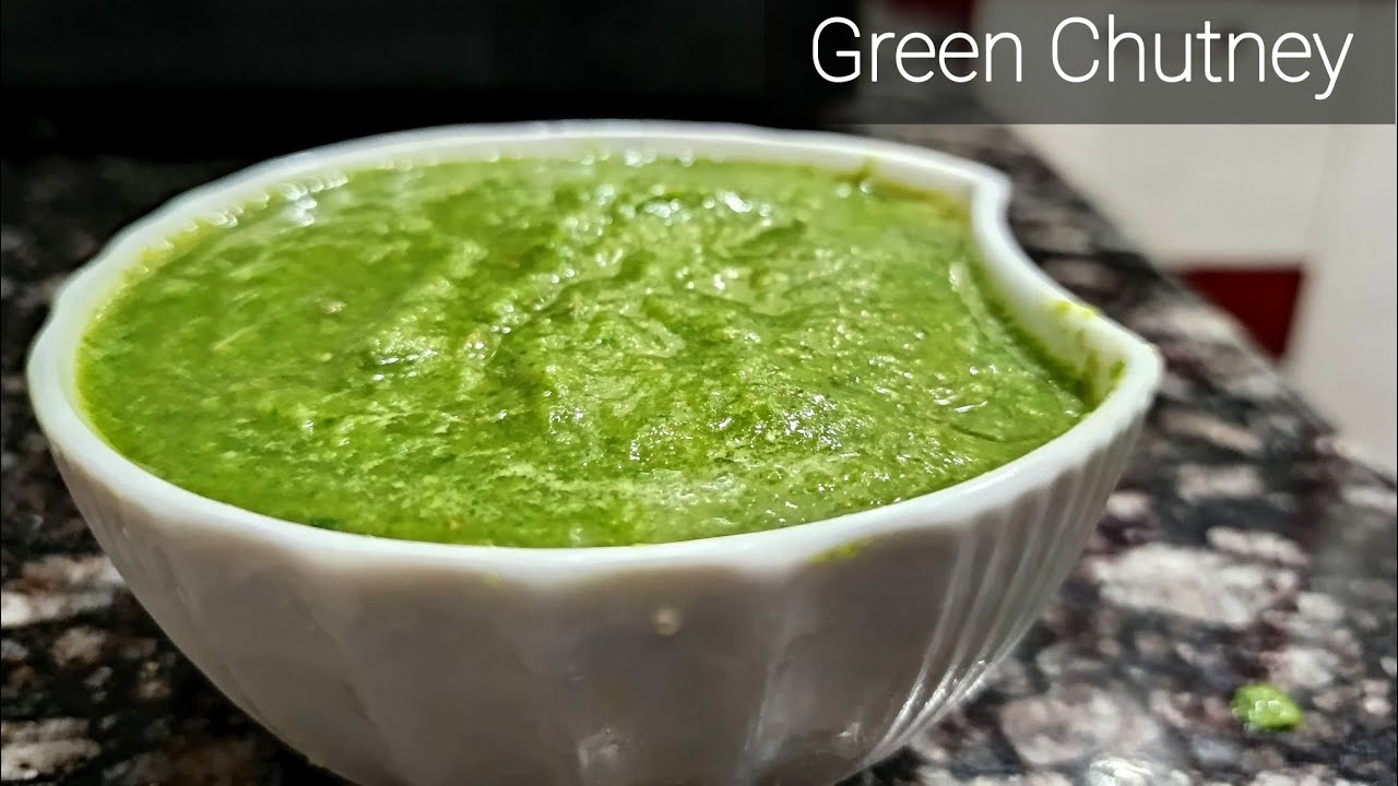 Hara Dhaniya ki chatni (Green Chutney) Recipe 