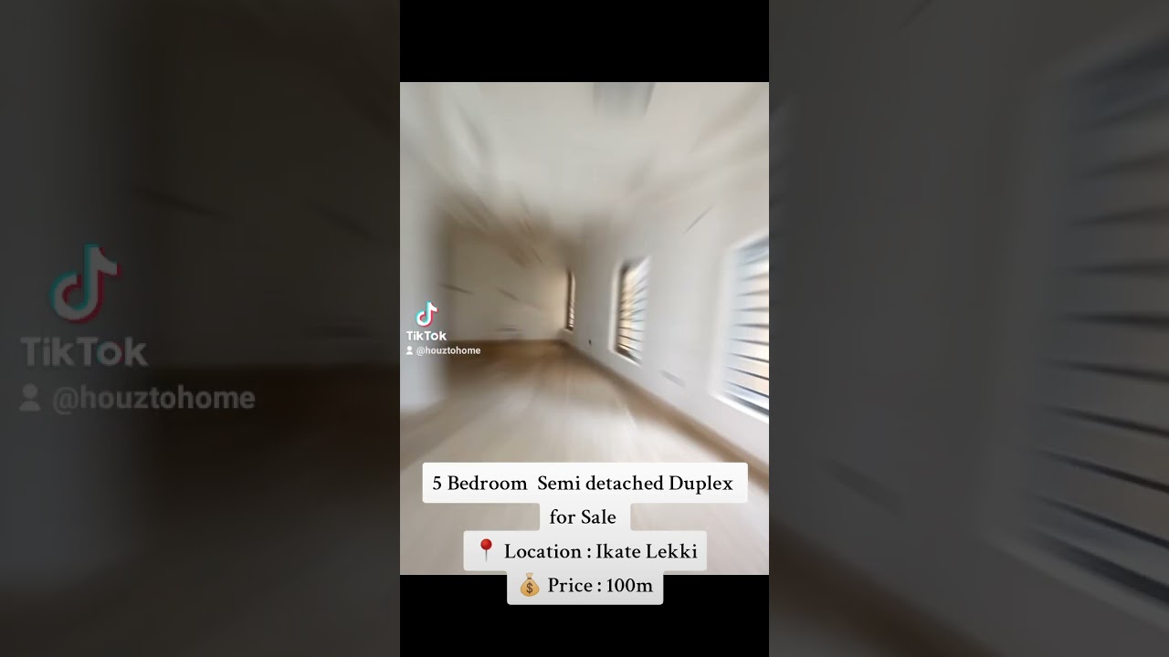 For Sale ❗❗ 5 bedroom semi - detached duplex 📍 Ikate Lekki Lagos #5bedroom #lekki #ikate