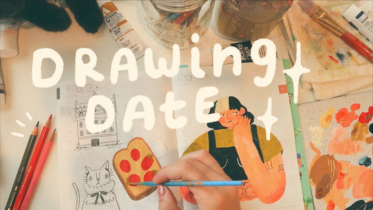 hobonichi drawing date ~