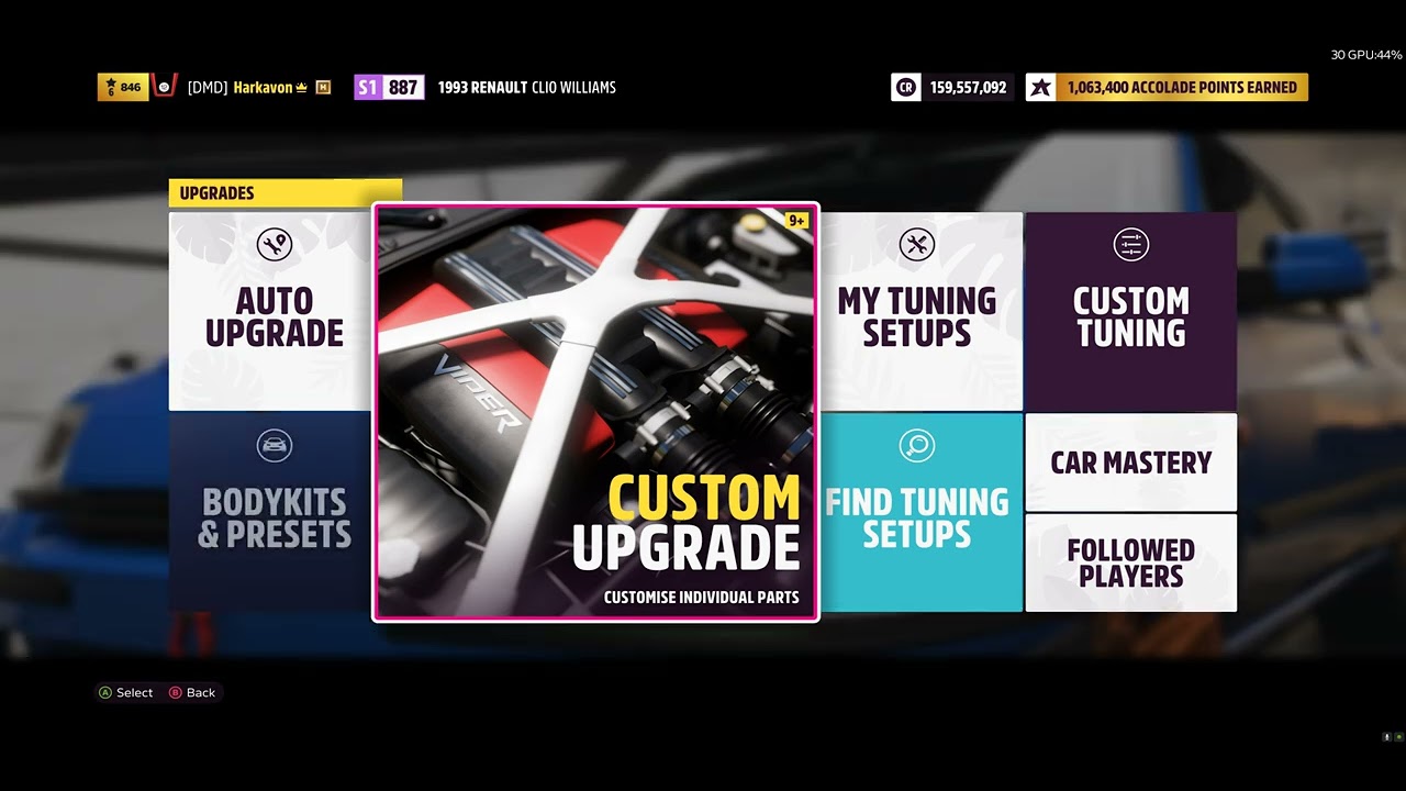 FH5 - Blue & Gold - Forzathon