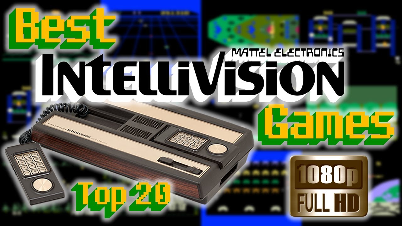 Best Intellivision Games - Top 20 | Full HD