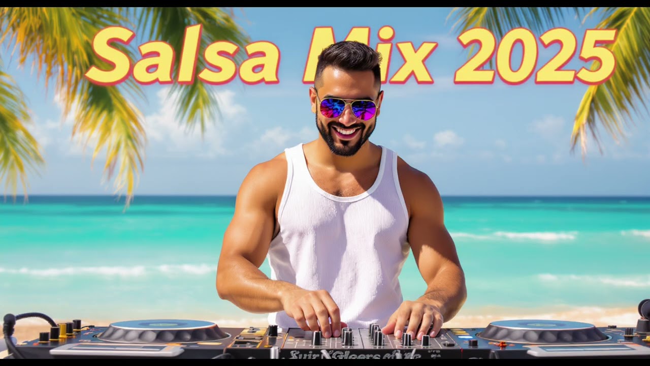 🔥 Salsa Mix 2025 | Latin Beach Party Vibes 🌴 DJ Set para Bailar y Disfrutar del Sol ☀️