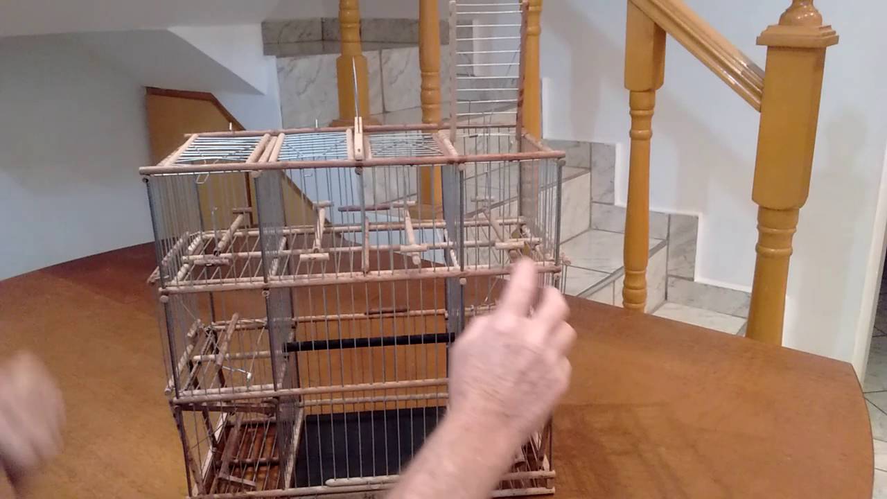 GAIOLA PEGADEIRA PRA COLEIRA