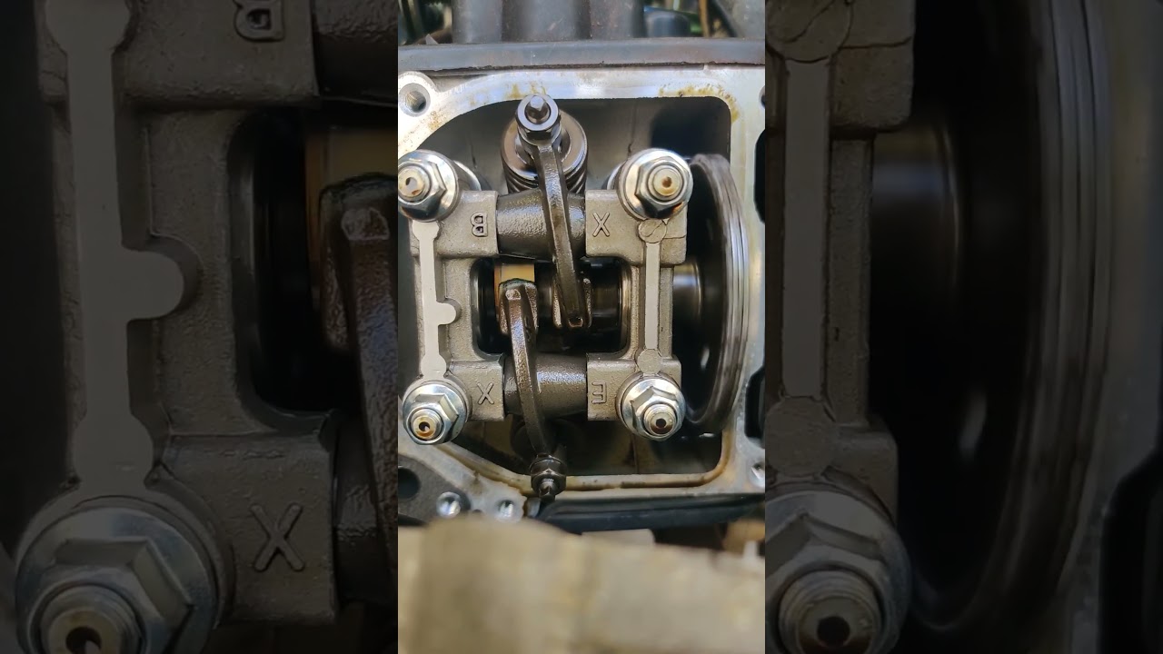 Valves and timing chain of my GY6 moped