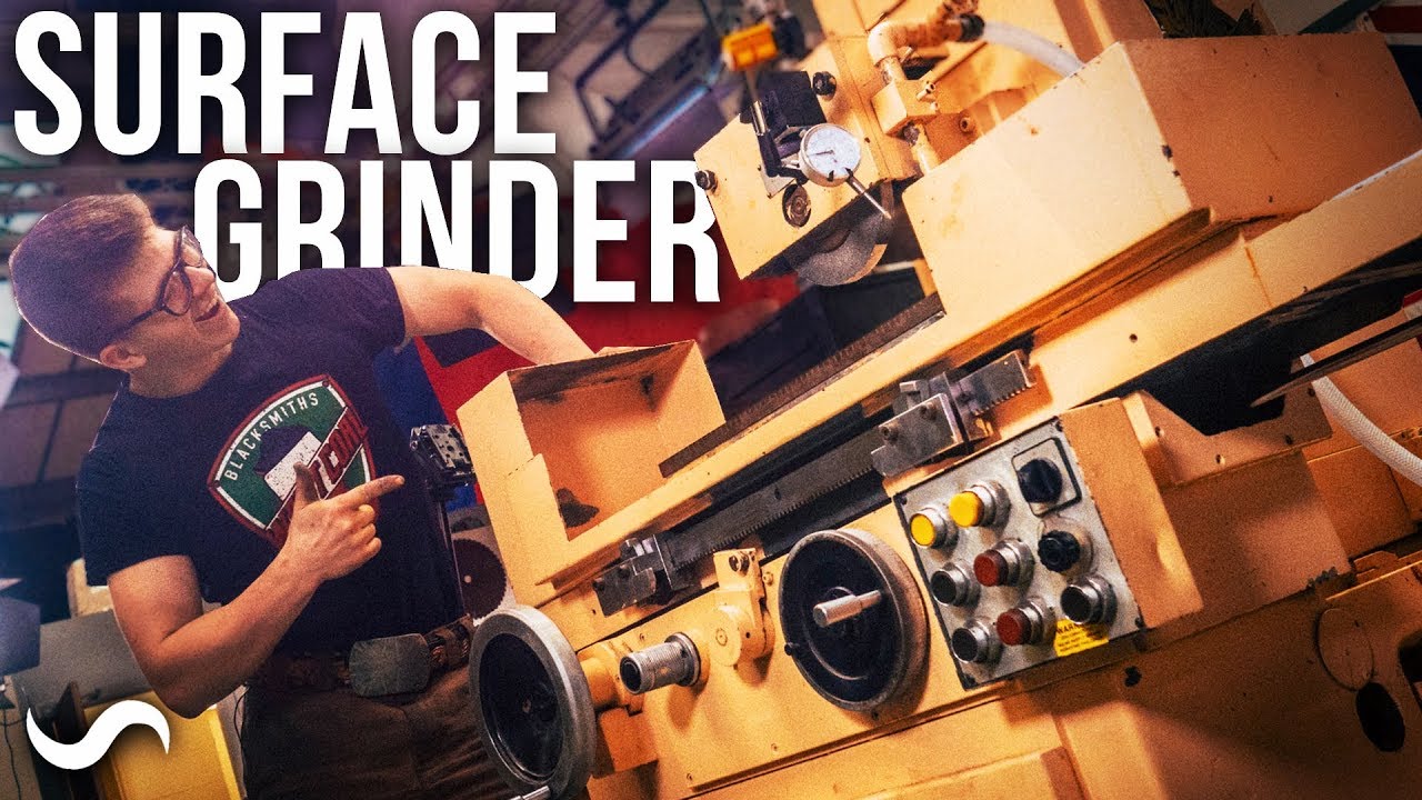 New Workshop Addition!! SURFACE GRINDER - Unloading/installing/overview!
