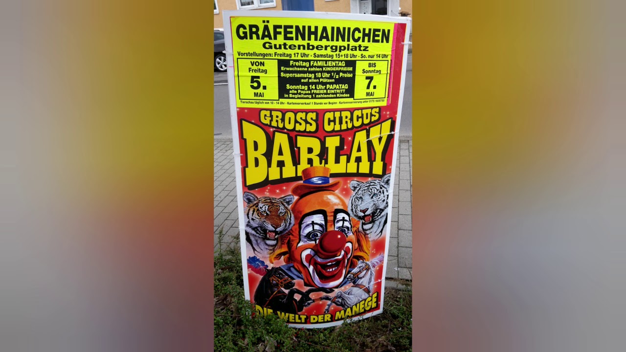 Circus Barlay in Gräfenhainichen 2017