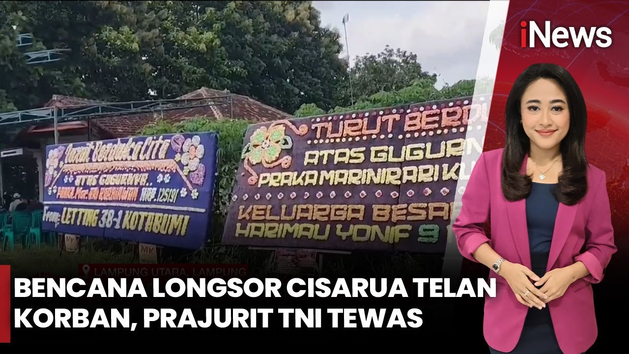 Prajurit TNI Tewas Tertimbun Longsor di Cisarua, Tinggalkan Istri yang Tengah Hamil |iNews Room 29/1