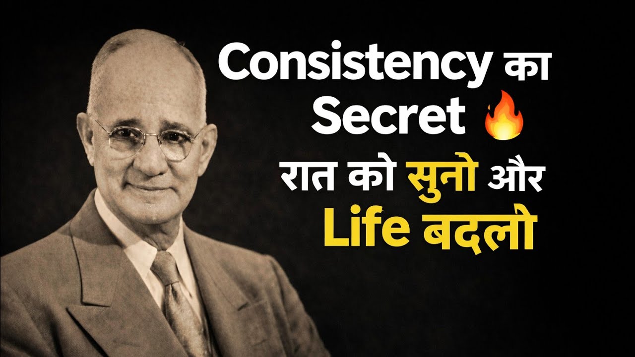 Consistency का Secret 🔥 | रात को सुनो और Life बदलो #motivation #napoleonhill 