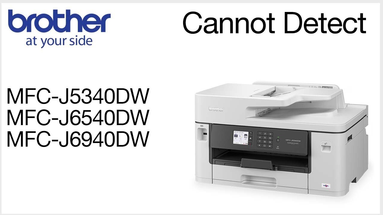 Cannot Detect MFCJ5340DW
