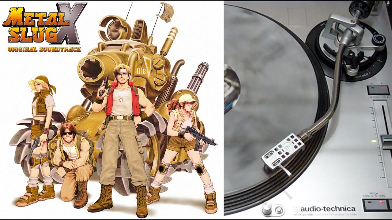 Metal Slug X Original Soundtracks - OST vinyl collector LP face A (Wayô Records)