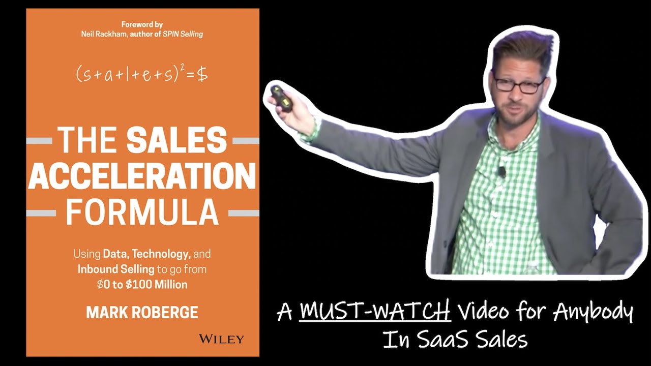 The Sales Acceleration Formula Book: How to Go From $0 to $100 Million