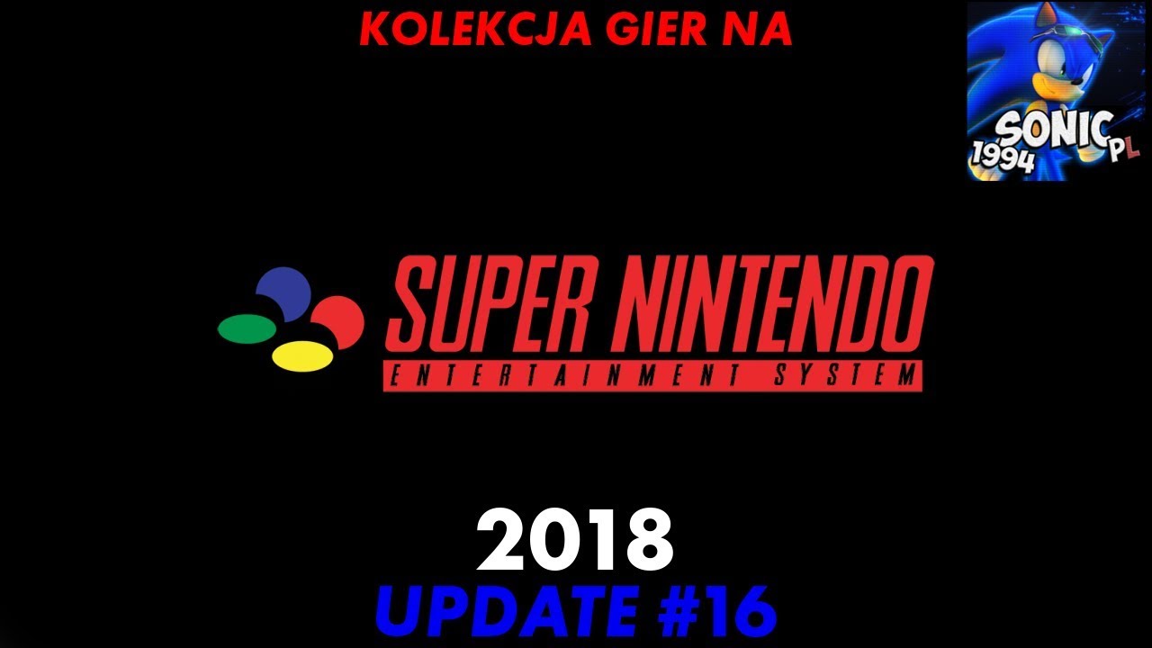 Update kolekcji 2018 (PL) - Gry na SNES'a