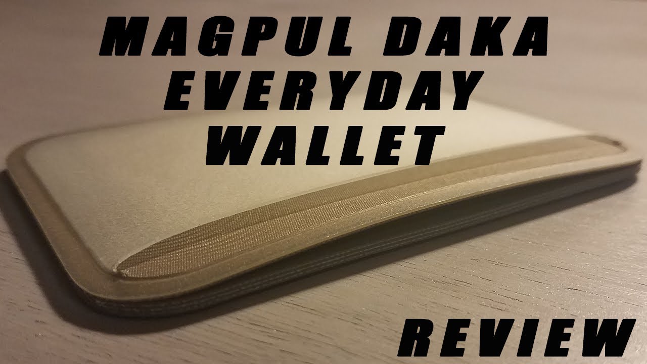 Magpul Wallet Review | Daka Everyday Wallet