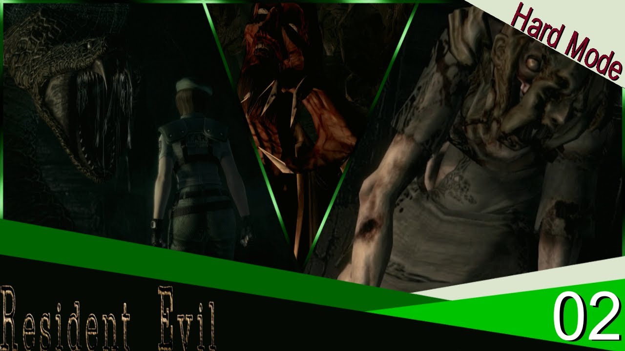 Wildlife hates Richard! | Resident Evil HD Remastered - Part 02 | Hard Mode Run