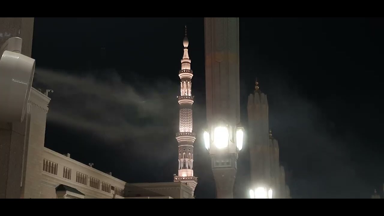 Live|15th March|Masjid Nabawiﷺ|Beautiful Isha Azan|مسجد النبوي اذان #madina #live #ramadan2026 