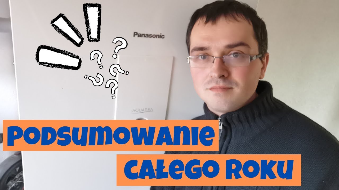 Pompa ciepła Panasonic 9kw Podsumowanie całego roku zużycia prądu.