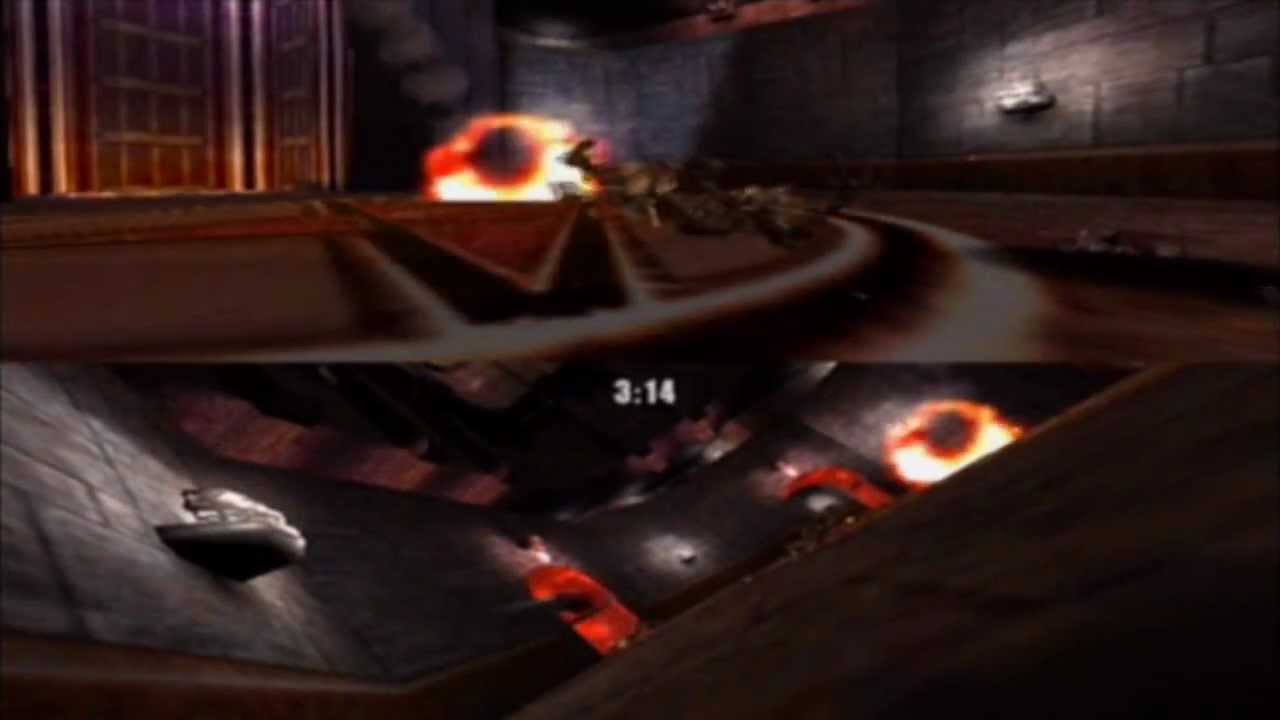 Quake 3 Revolution 2 players gameplay