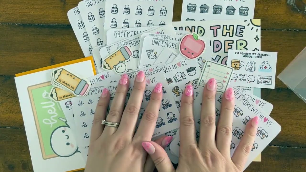 Sticker Haul September 2024 part 2 ft. @OnceMoreWithLove stickers