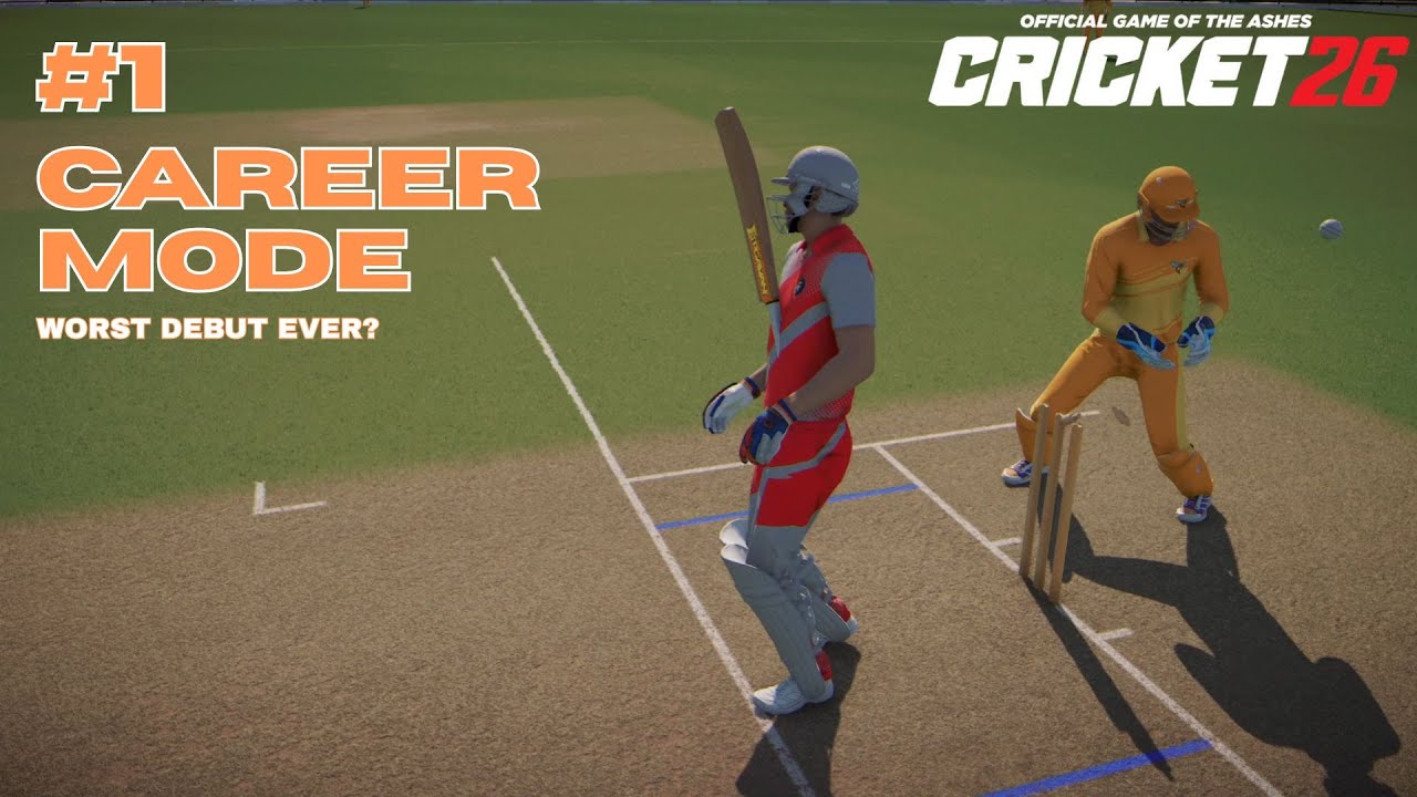 WORST DEBUT EVER? - Cricket 26 Career Mode #1