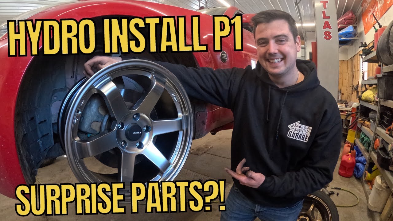 Hydro Ebrake Install  on the 350z! (Part 1)