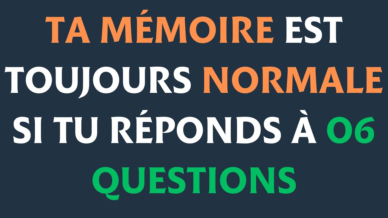 As-tu plus de 50 ans ? Alors Vérifie l’état de ton cerveau.