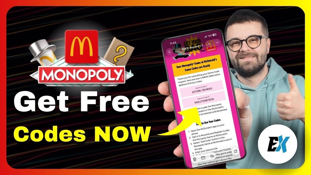 How to Play McDonald&rsquo;s Monopoly and Get Free McDonald&rsquo;s Monopoly Codes (No Purchase Needed!)