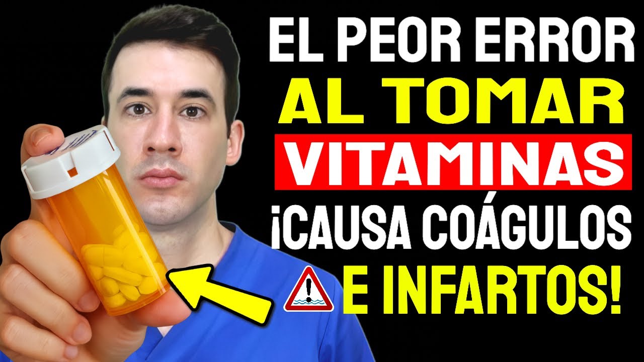 El PEOR ERROR al tomar vitaminas que DESTRUYE tu salud con el tiempo 