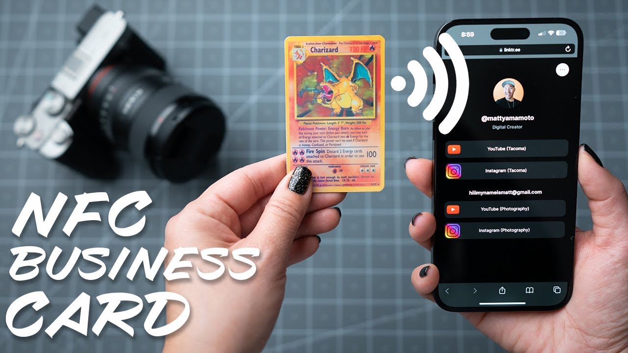 MOST Important Tool For Photographers, Filmmakers, And Creatives | Cheap DIY NFC Business Card!