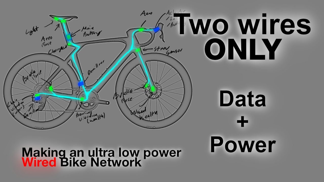I made my own E-tube tech for power and data with two wires