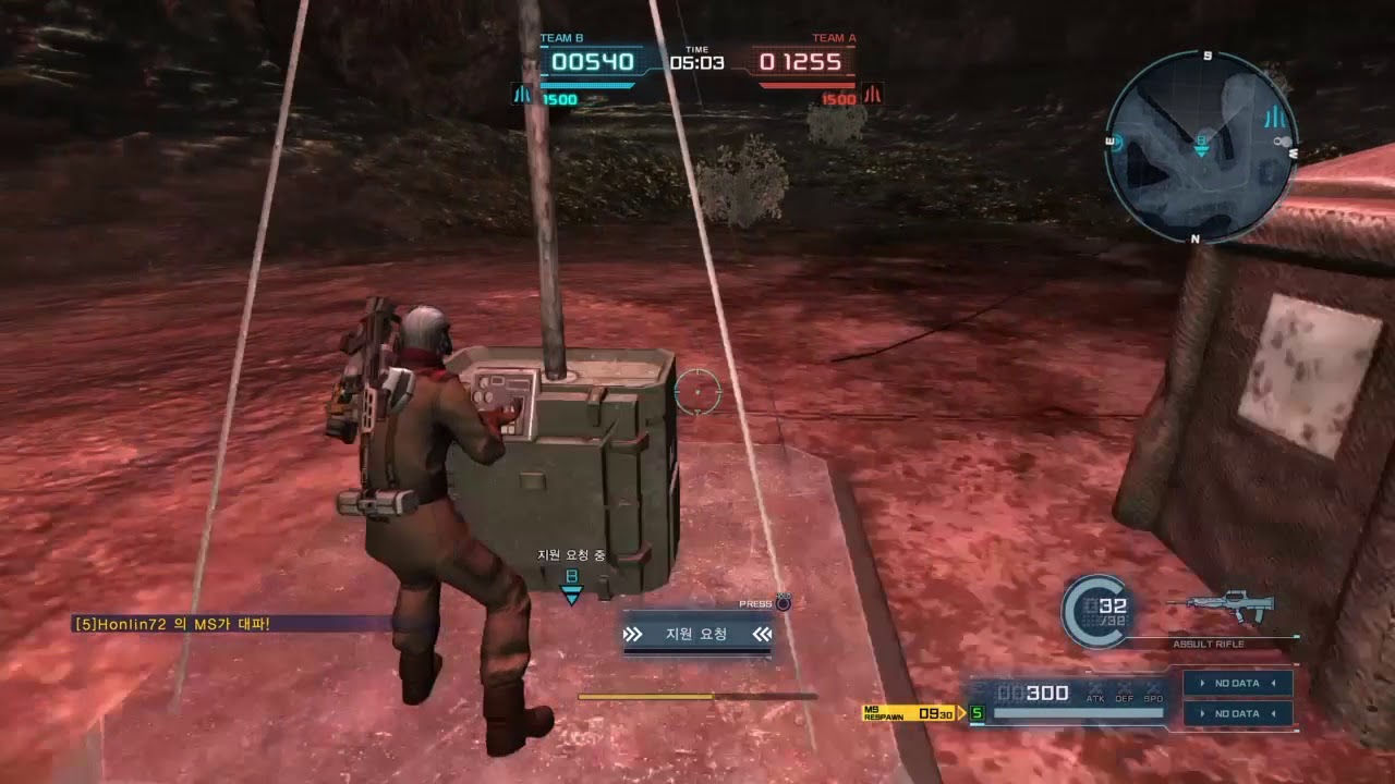 [GBO2] 건담 배틀 오퍼레이션 2 자쿠 개 추락지 300