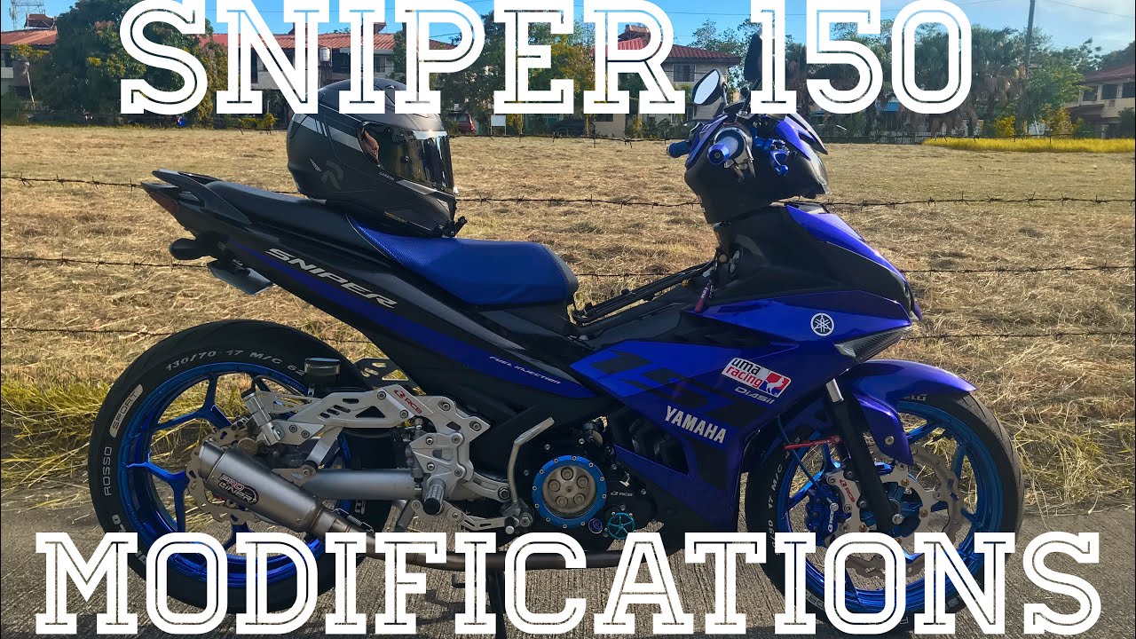 Sniper 150 | Y15ZR | Exciter 150 | breakdown of my modification | Racing Boy | Uma Racing | RCB
