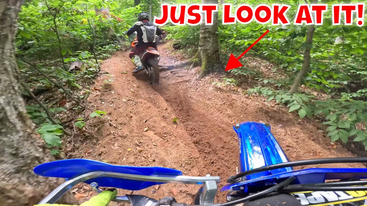 Michigan's FUNNEST Dirt Bike Trail | Tomahawk B Loop