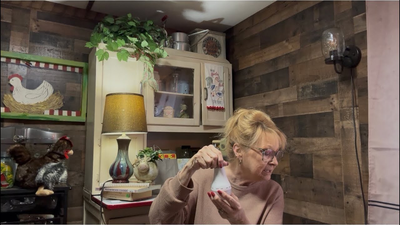Answering a question about my recharging light bulbs! Winter Storm Fern update here at home