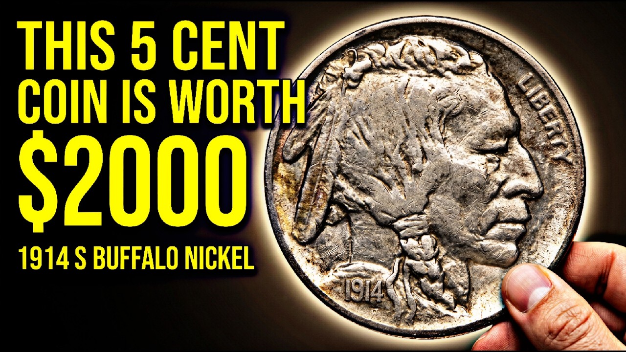 This Old Buffalo Nickel Could Make You Rich. 1914 S Rare Coin Value Explained.