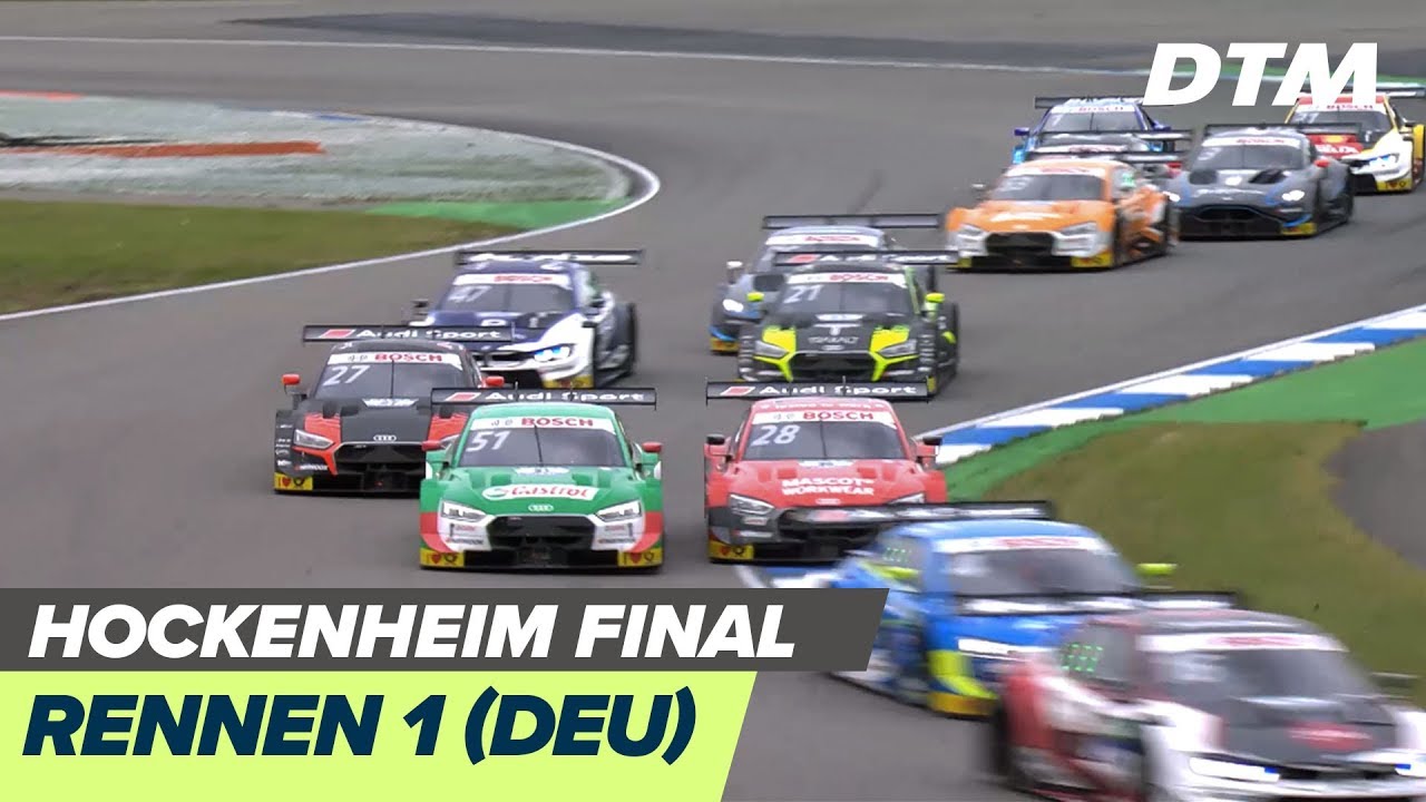 DTM Hockenheim Finale 2019 - Rennen 1 - RE-LIVE (Deutsch)