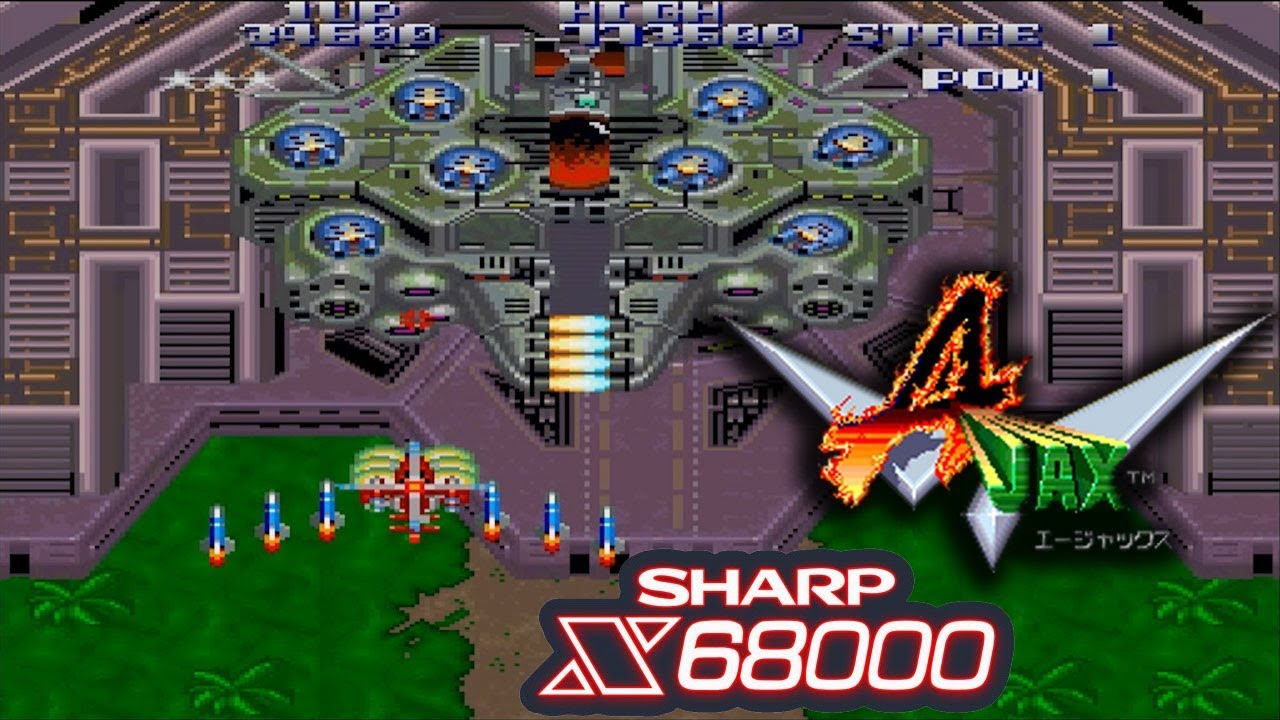 X68000 エージャックス / A-JAX - Full Game
