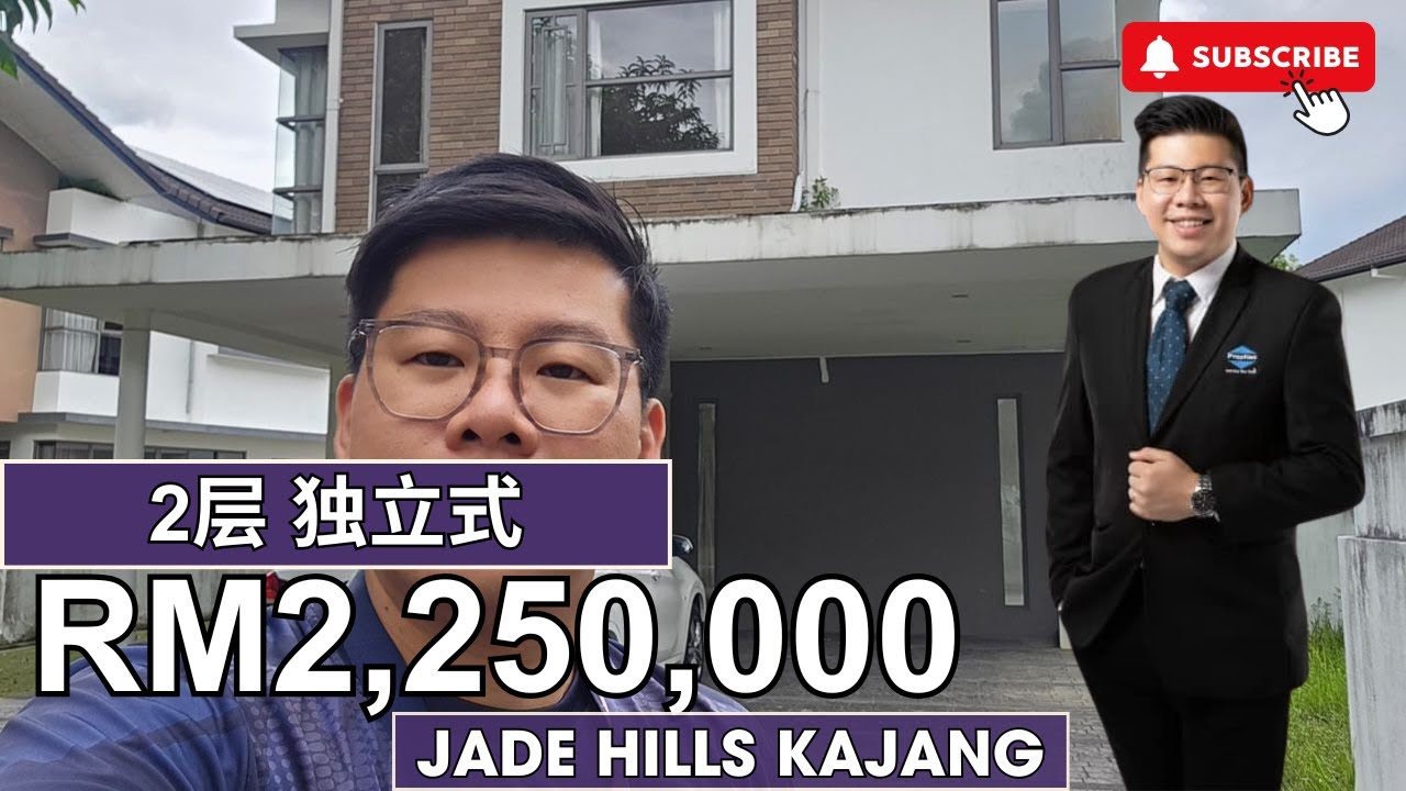 【Jade Hills Kajang】宽敞双层独立别墅 | 7,000 sqft | 优美环境与顶级设施