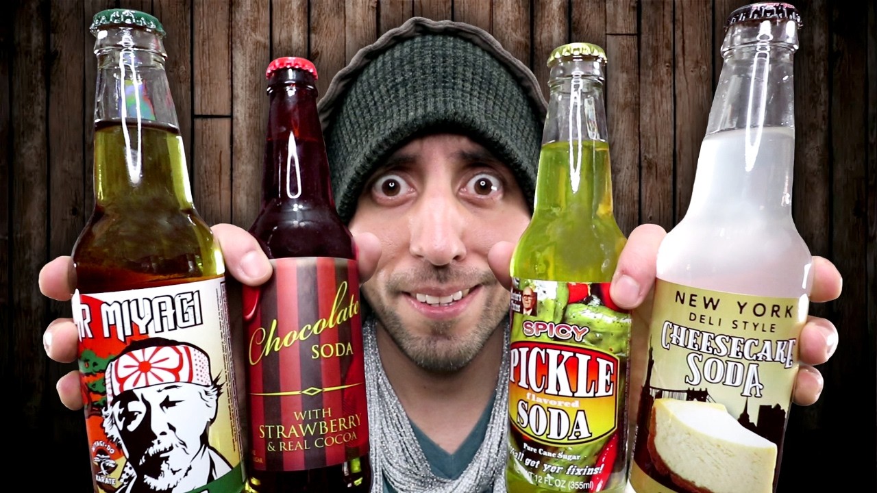 Probemos SODA sabor SALCHICHA y otros sabores RAROS y EXTRAÑOS!!!