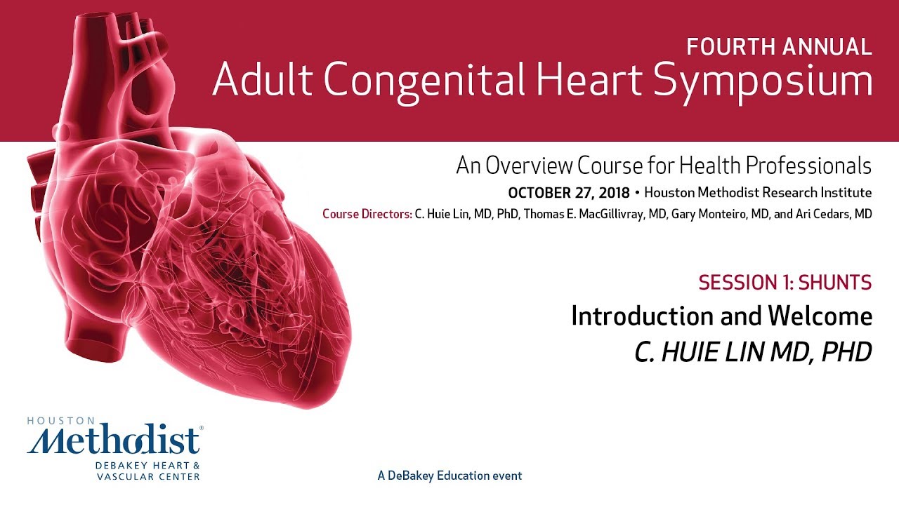 Introduction & Welcome (C. Huie Lin, MD, PhD)