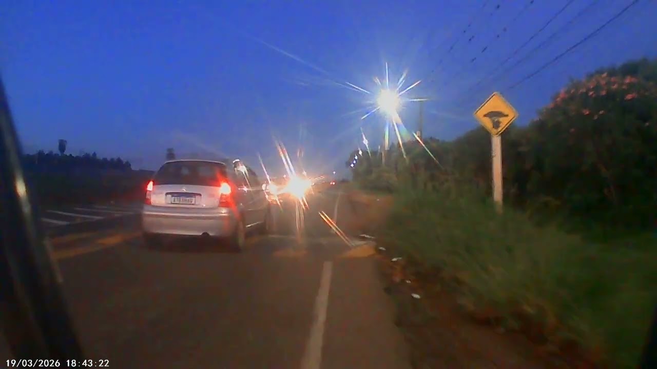 A noite já chegou bora e marcha na magrela 😛😜😜